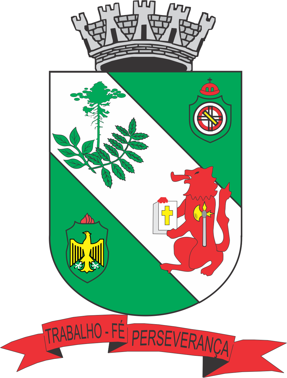 Brasão De Armas - Rio Negro (970x1278), Png Download