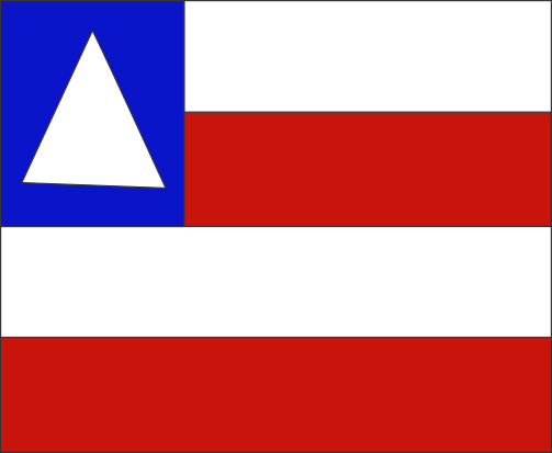 Bandeira Do Brasil - Bandeira De Lauro De Freitas (503x413), Png Download