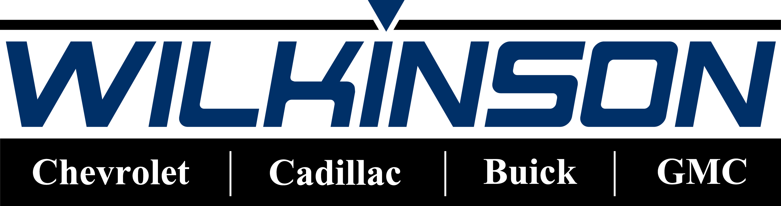 Wilkinson Cadillac Chevrolet Buick Gmc - Wilkinson Sanford (2700x714), Png Download