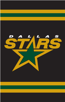 Dallas Stars Nhl 2 Sided Vertical Indoor Outdoor Banner - Brookfield Stars Hockey (434x434), Png Download
