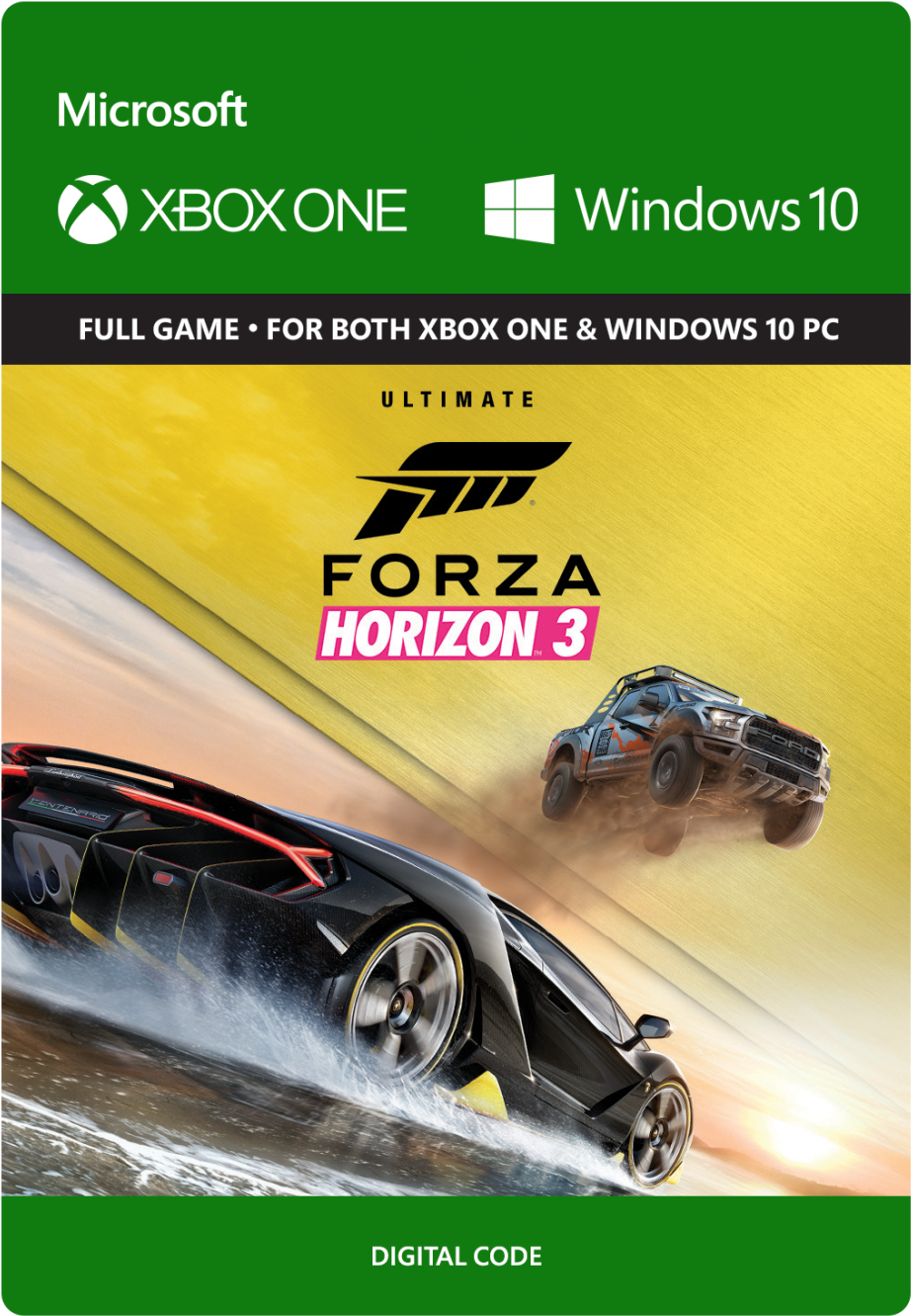 Buy Forza Horizon 3 Ultimate Edition - Forza Horizon 3 Windows 10 (1073x1500), Png Download