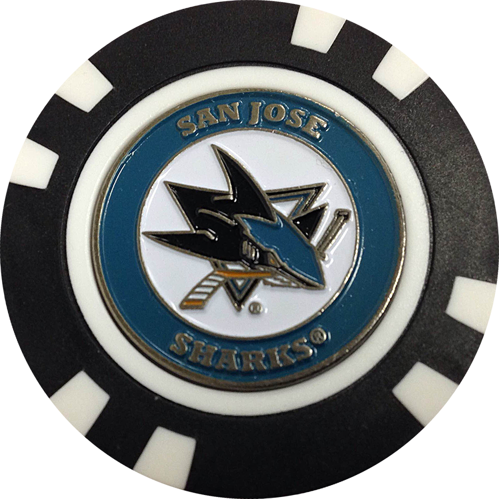 Golf Ball Marker Nhl San Jose Sharks - Buffalo Sabres (1000x1000), Png Download
