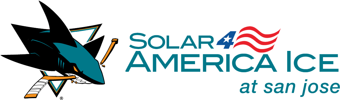 Official Practice Facility Of The - Solar For America Ice San Jose (1175x423), Png Download