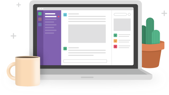 Using Slack - Slack (576x324), Png Download