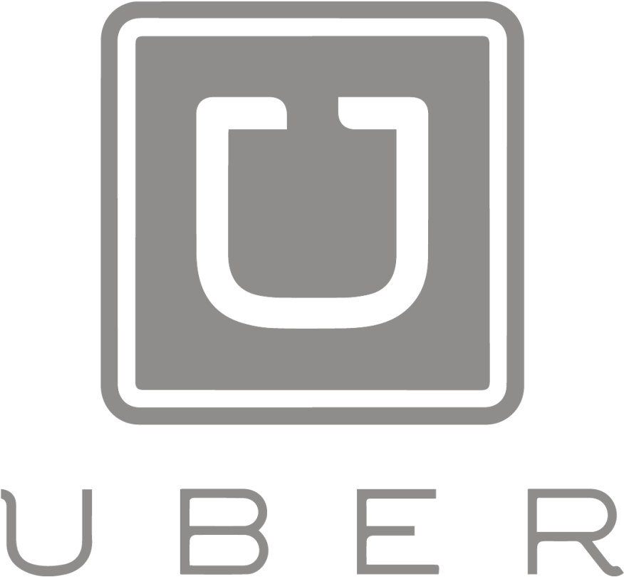 Uber Logo 01 - Uber Logo In White (1024x1024), Png Download