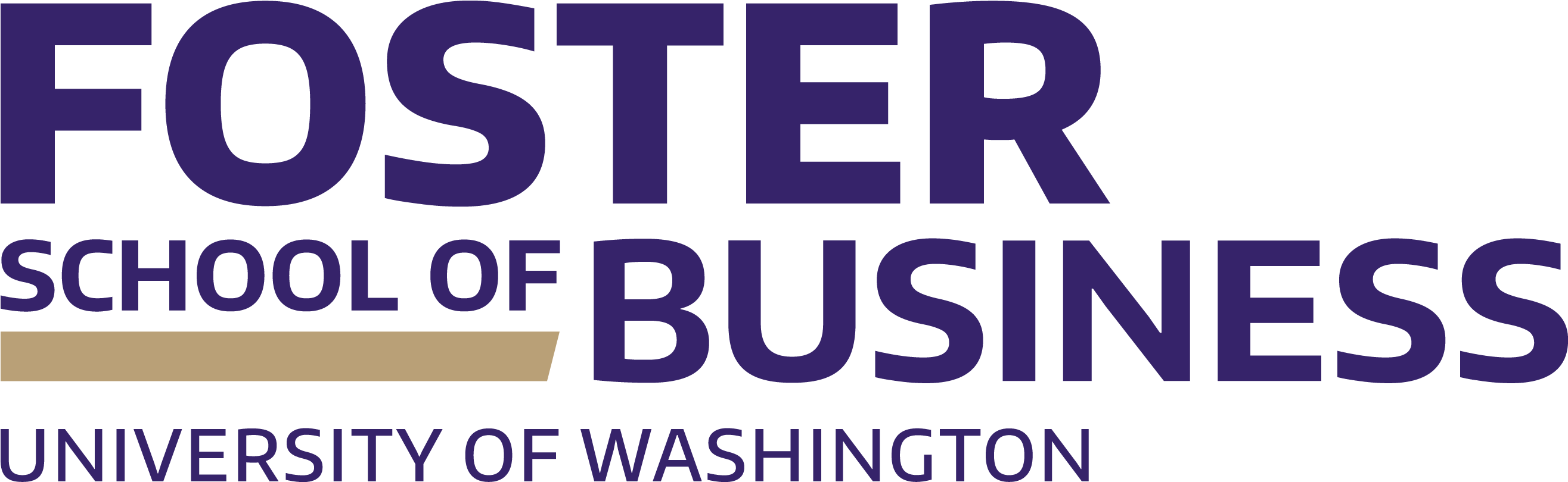 University Of Washington Foster School Of Business - Uw Foster (2700x900), Png Download