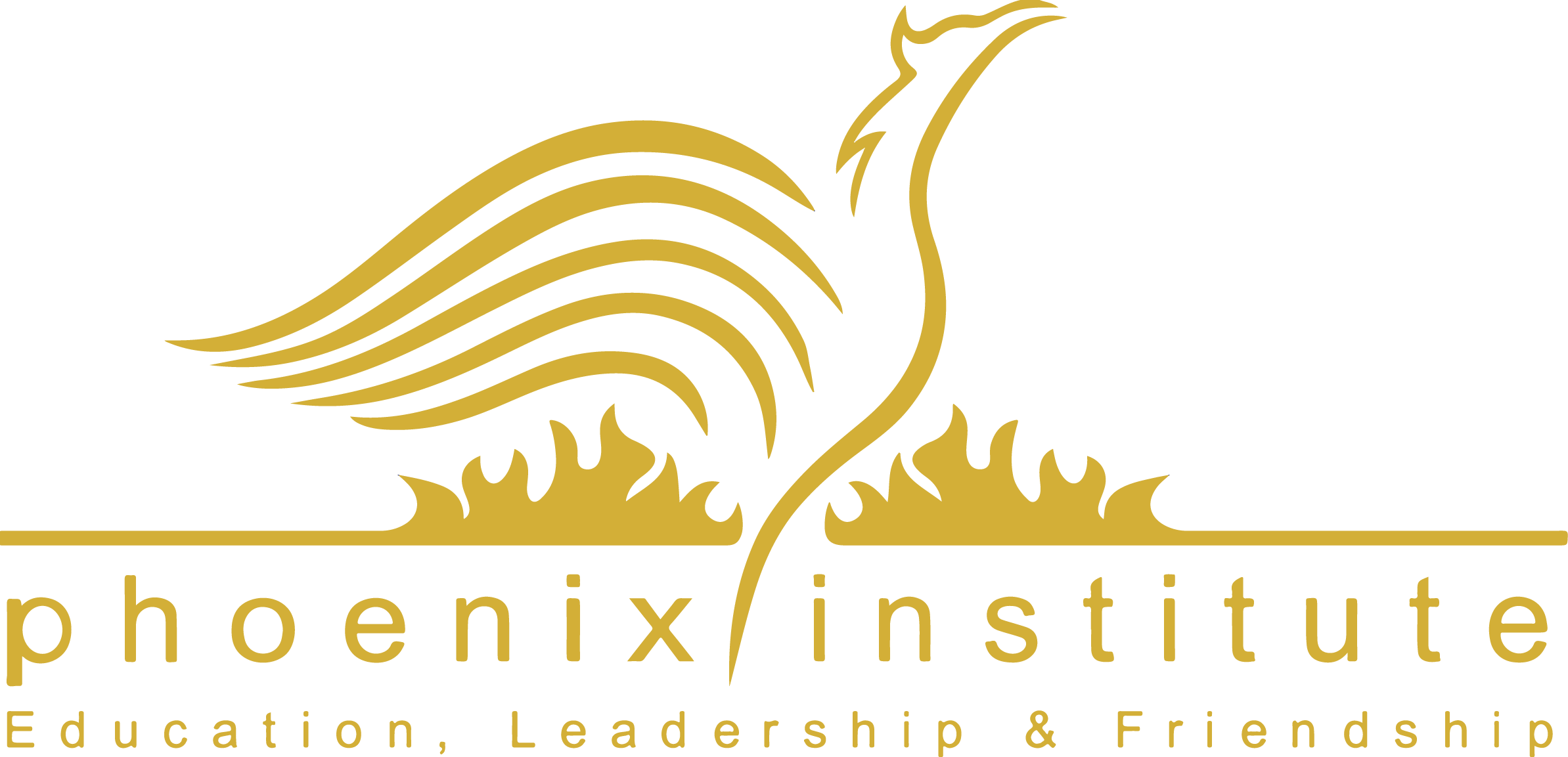 Phoenix Institute Logo (2387x1153), Png Download