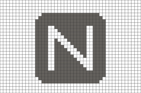 Mario Block Perler Bead (480x317), Png Download