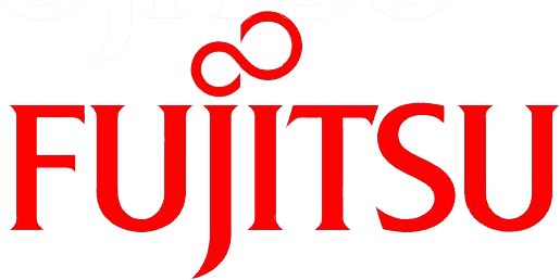Fujitsu-logo - Fujitsu Limited Logo (529x283), Png Download