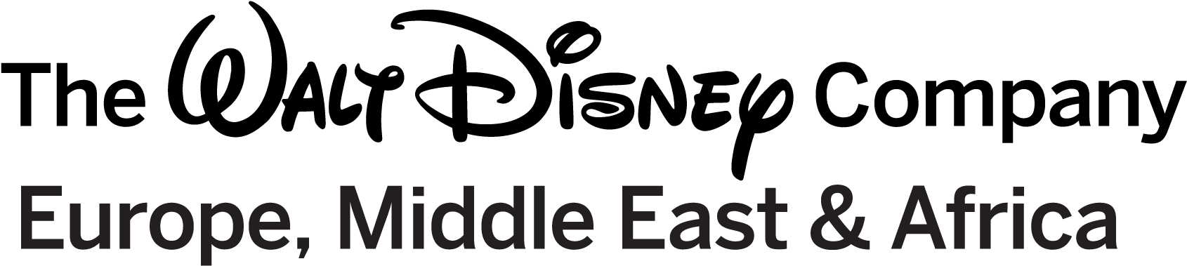 Walt Disney Logo Transparent - Walt Disney Company Europe (1764x533), Png Download