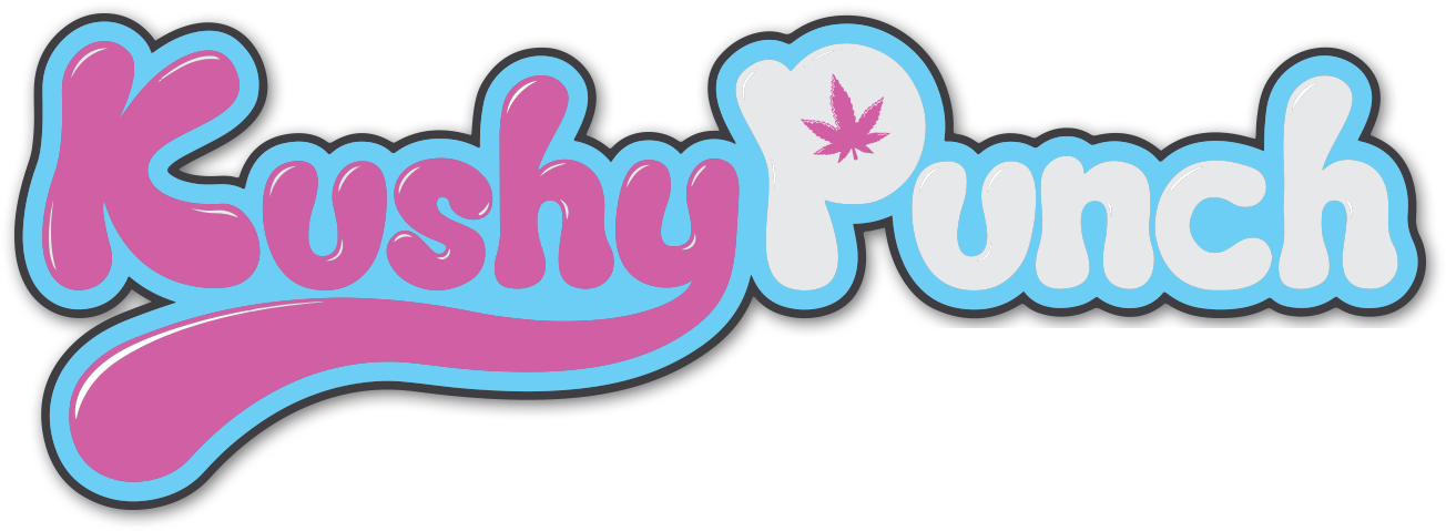 Carson - Kushy Punch Logo (1426x534), Png Download