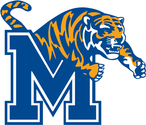 Memphis Tigers - Memphis Tigers Basketball (500x500), Png Download