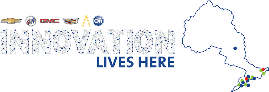 Innovation Lives Here - Gm Canadian Technical Centre (1005x300), Png Download