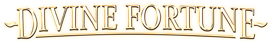 Game Logo Divine Fortune - Divine Fortune Slot Png (544x234), Png Download
