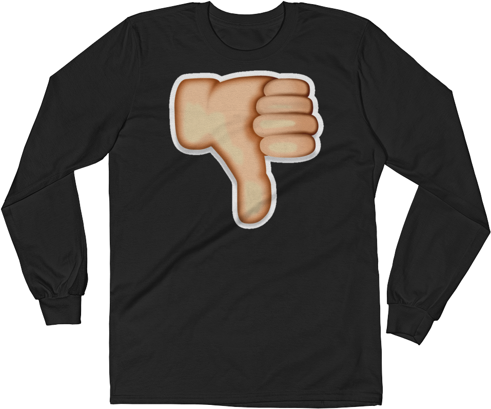 Men's Emoji Long Sleeve T Shirt - Bill Rights Shirt (1000x1000), Png Download