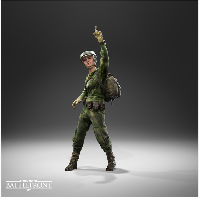 Number One Emote - Star Wars Battlefront Emotes (1200x675), Png Download