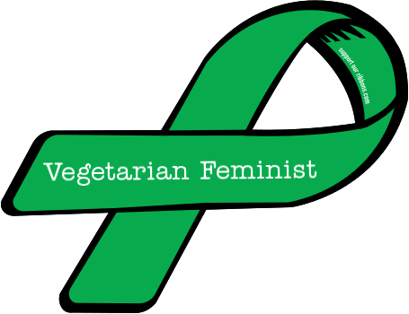 Vegetarian Feminist - Material - - Save The Earth Logo Png (455x350), Png Download