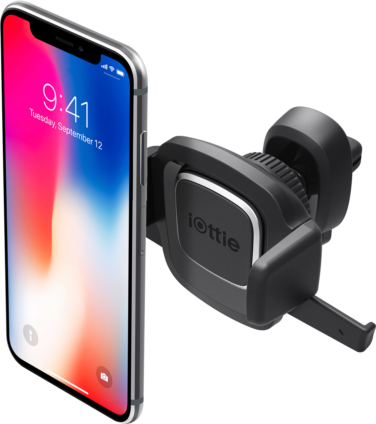 Iottie Easy One Touch 4 Air Vent Car Mount Holder Cradle - Iottie Easy One Touch 4 Air (1500x1500), Png Download