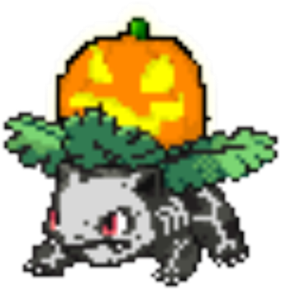 Halloween Ivysaur - Wiki (420x420), Png Download