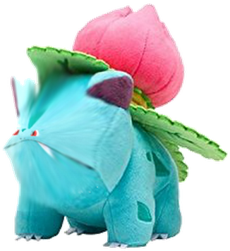 Photo - Joeson Pokemon Center Original Plush Doll Ivysaur (fushigisou) (530x397), Png Download