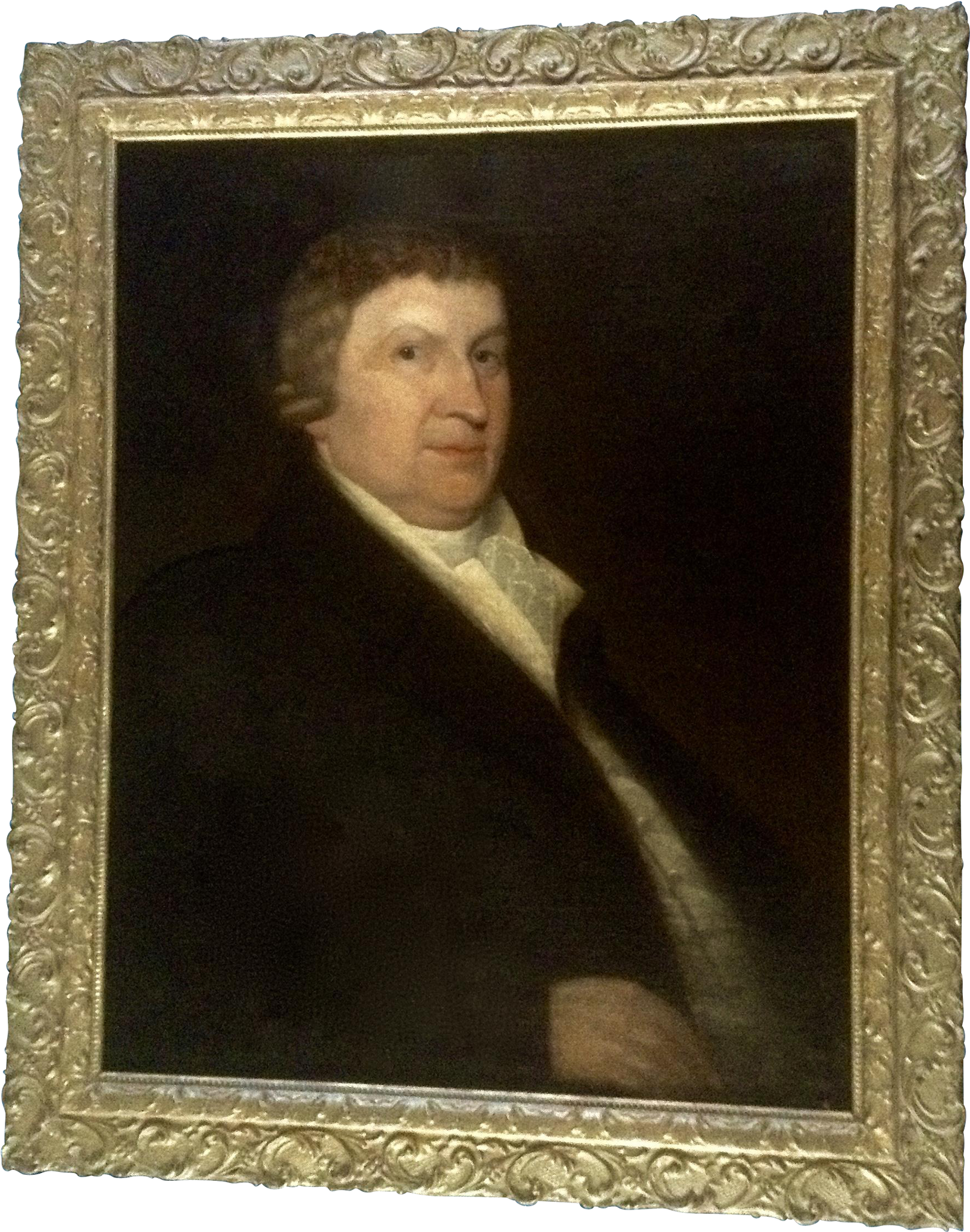 18th Century Colonial Judge American Portrait Antique - Oil Painting (2048x2048), Png Download
