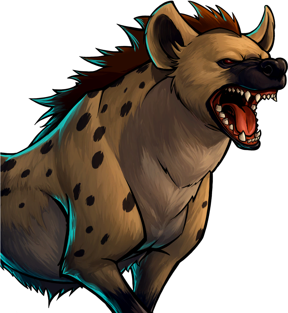 Troop Hyena - Гиена Png (1024x1024), Png Download