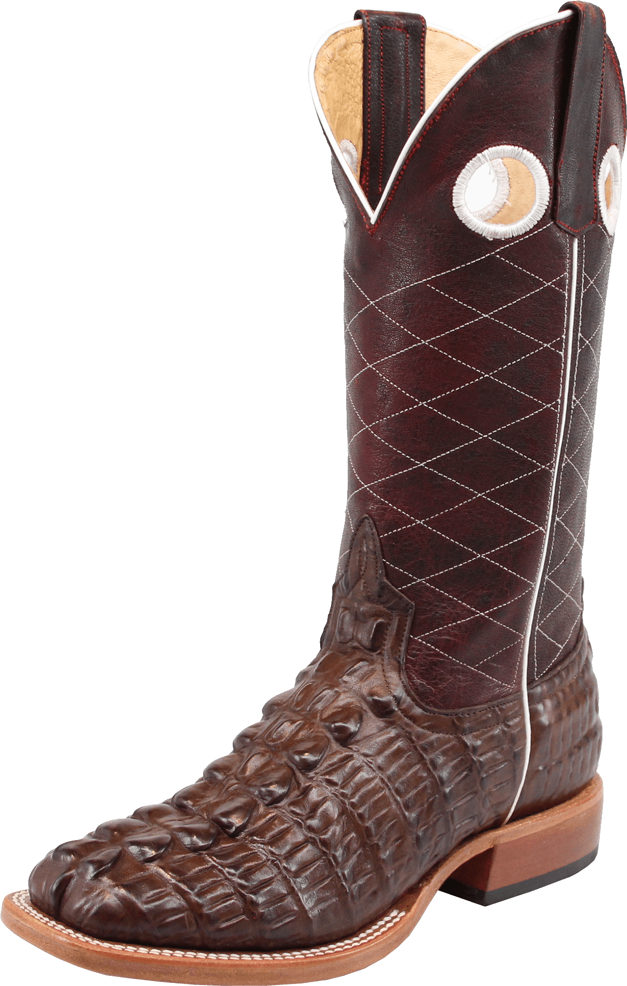 Anderson Bean Horse Power Youth Leather Caiman Tail - Leather (1848x2000), Png Download