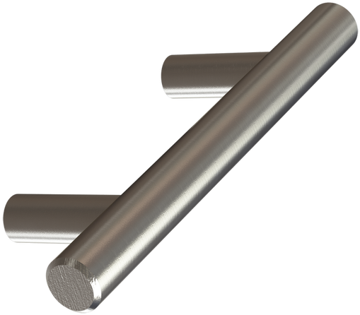 Stainless Steel Bar Pull - Wood (580x580), Png Download