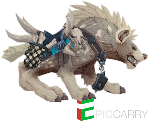 Alabaster Hyena - Reins Of The Alabaster Hyena (500x500), Png Download