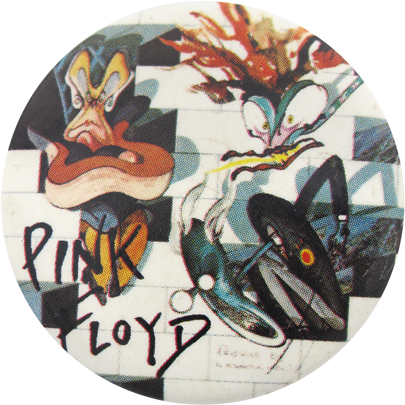 Pink Floyd The Wall Music Button Museum - Gerald Scarfe The Wall Art (1000x969), Png Download