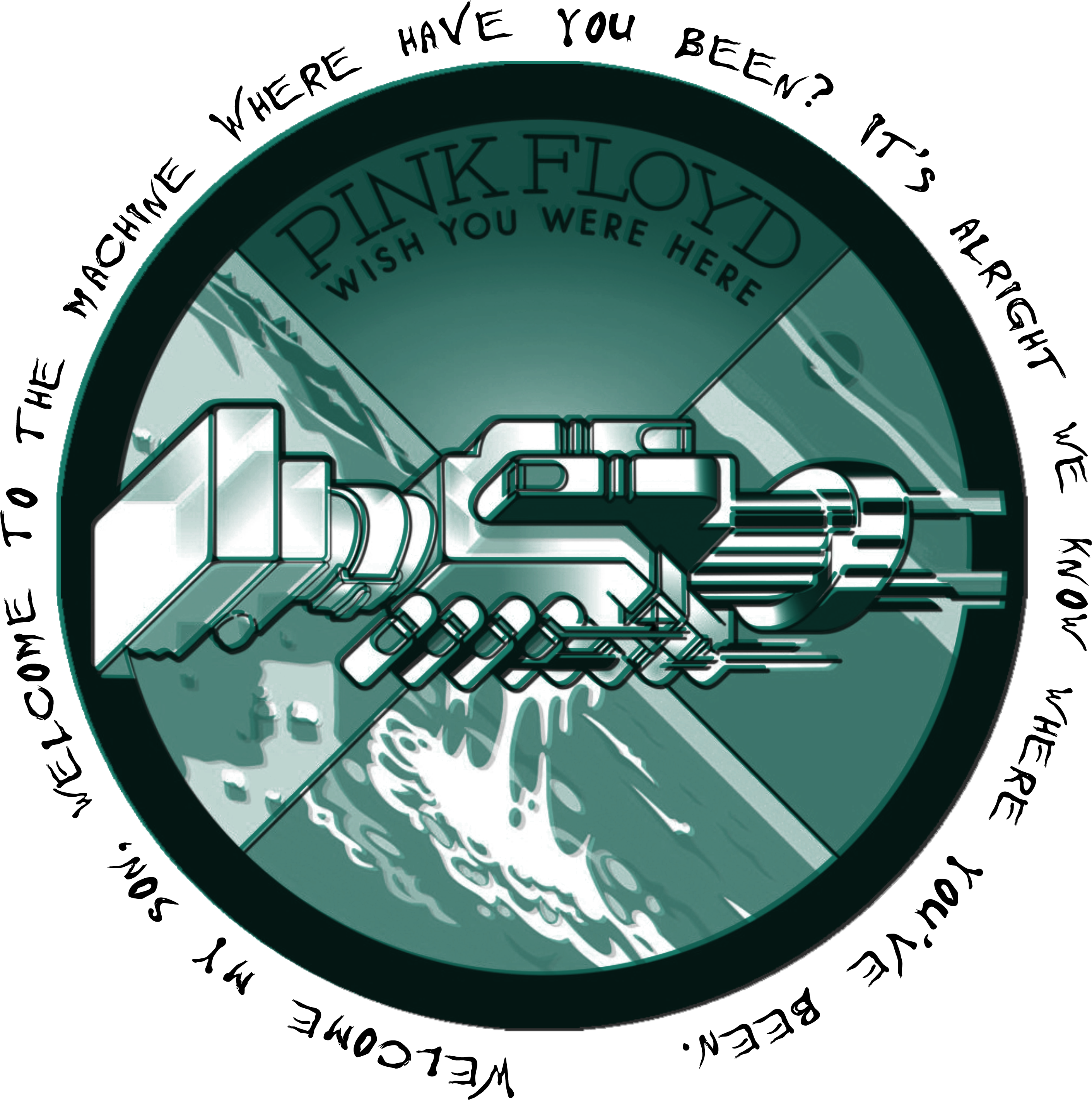 Pink Floyd - Pink Floyd - Wish You Were Here - Experience Version (4500x4500), Png Download