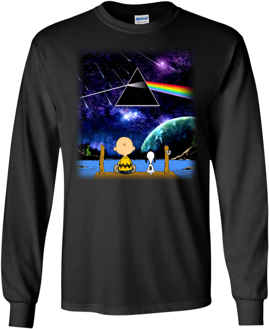 Snoopy And Charlie Brown - Pink Floyd (1155x1155), Png Download
