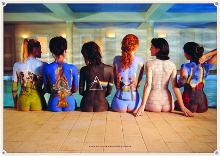 Quadro Pink Floyd - Poster Pink Floyd Back Catalogue (447x447), Png Download