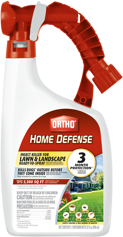 Ortho® Home Defense® Insect Killer For Lawn & Landscape - Ortho Bug B Gon Spray (426x800), Png Download
