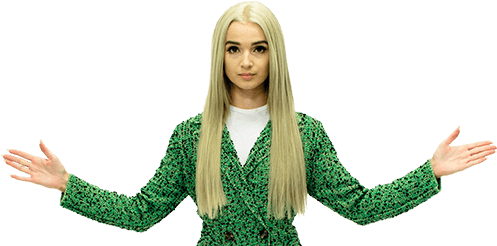 Menu-2 - Girl (500x270), Png Download