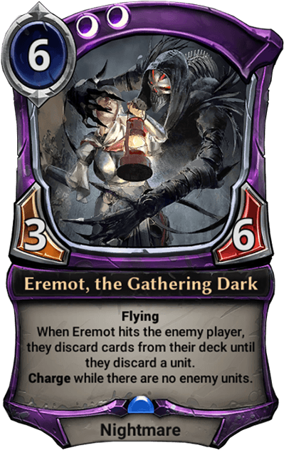 Eremot, The Gathering Dark - Eternal Zelia (416x660), Png Download