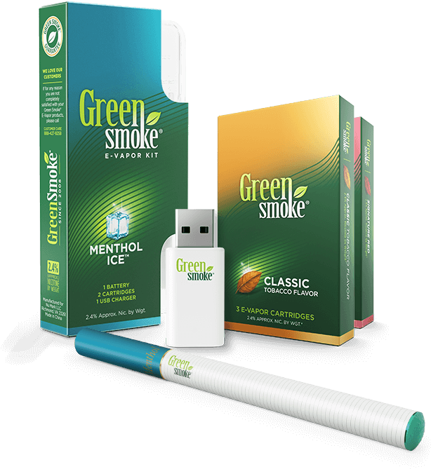 Trial Offer - Green Smoke Starter Kit (700x707), Png Download