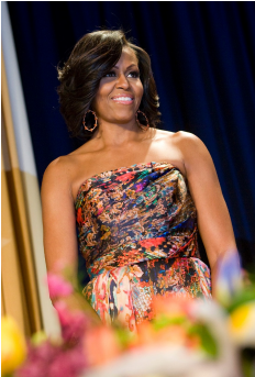 First Lady Of Style - Michelle Obama (608x342), Png Download