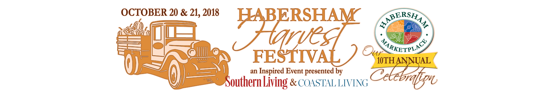 Habersham Harvest Festival - Poster (1800x756), Png Download