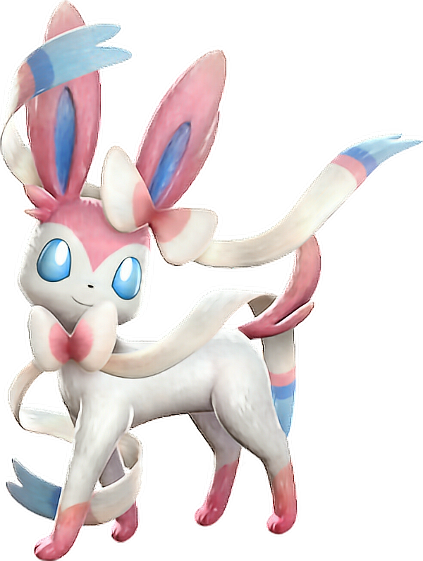 Report Abuse - Pokemon Sylveon 3d Png (600x796), Png Download