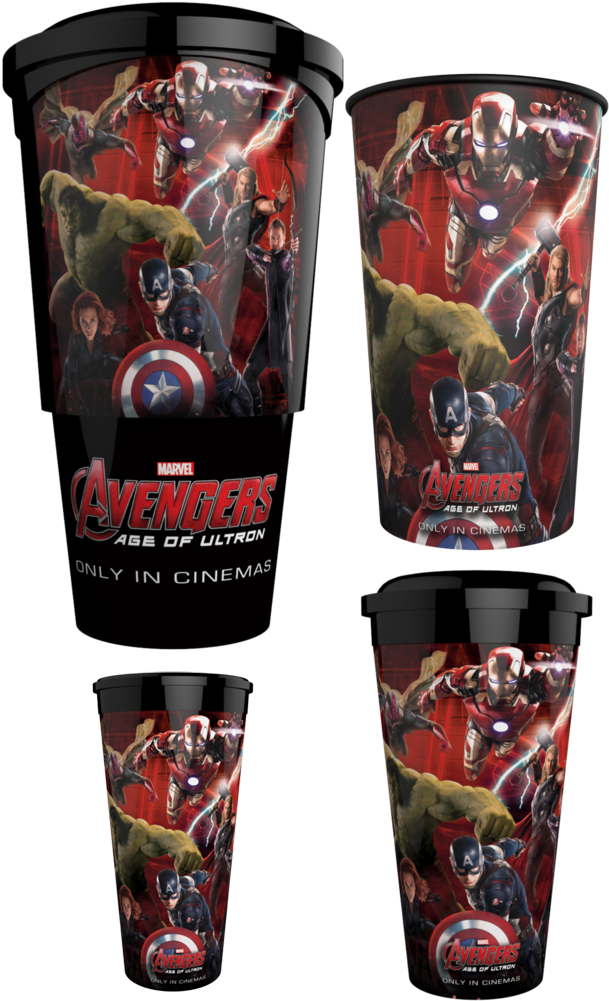 Age Of Ultron Theater Cups - Thor Ragnarok Cinema Cup (640x1000), Png Download