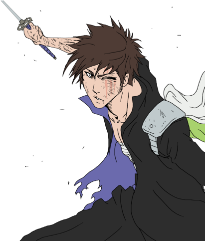 Movie Poster - Zanpakuto Leader Shiro (553x480), Png Download