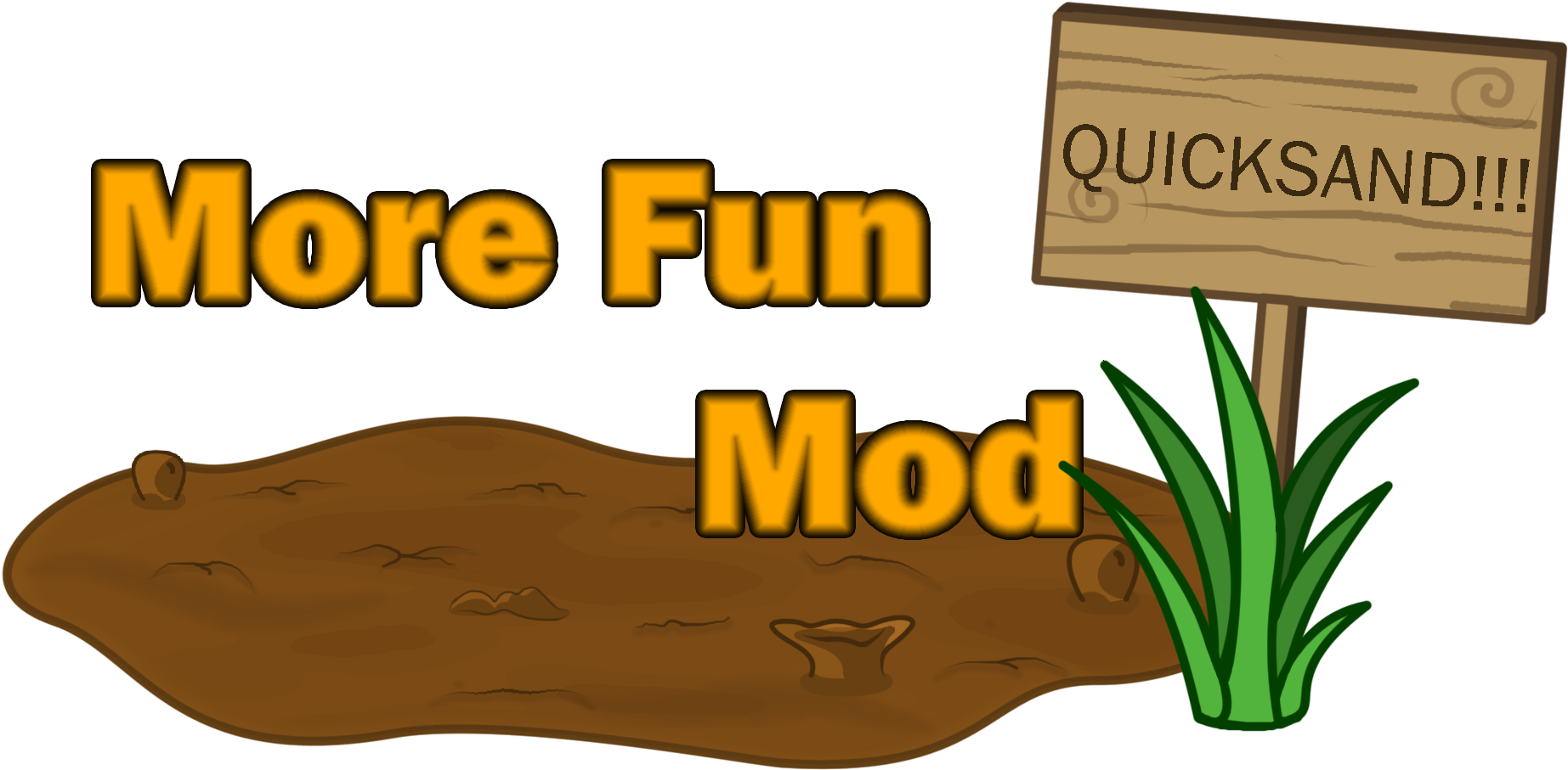 Picture Stock More Fun Quicksand Mod Adds Types - Minecraft Mod Quicksand (1987x1056), Png Download