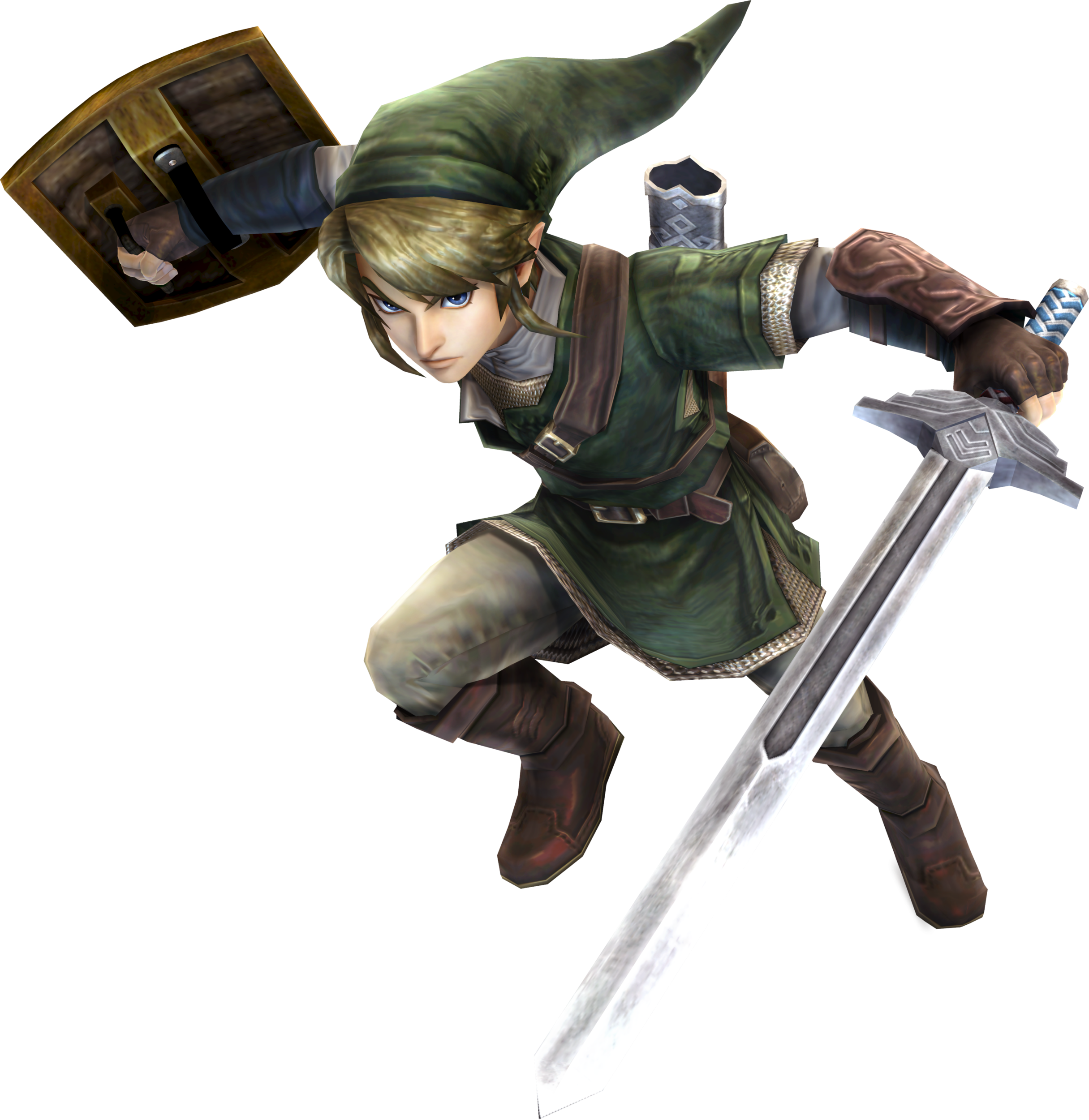 Super Smash Bros - Legend Of Zelda Twilight Princess Hyrule Warriors (2431x2501), Png Download