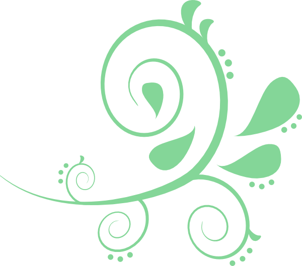 How To Set Use Medium Green Paisley Clipart (600x529), Png Download