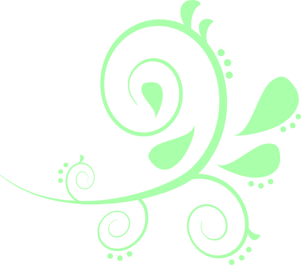 How To Set Use Mint Green Paisley Clipart (600x529), Png Download