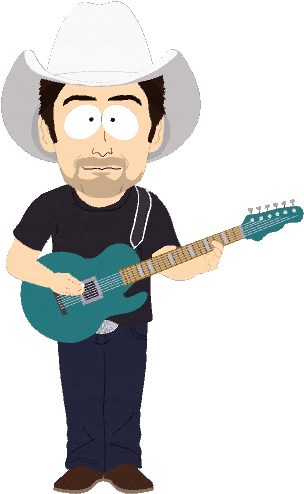 Brad-paisley - Brad Paisley South Park (314x516), Png Download