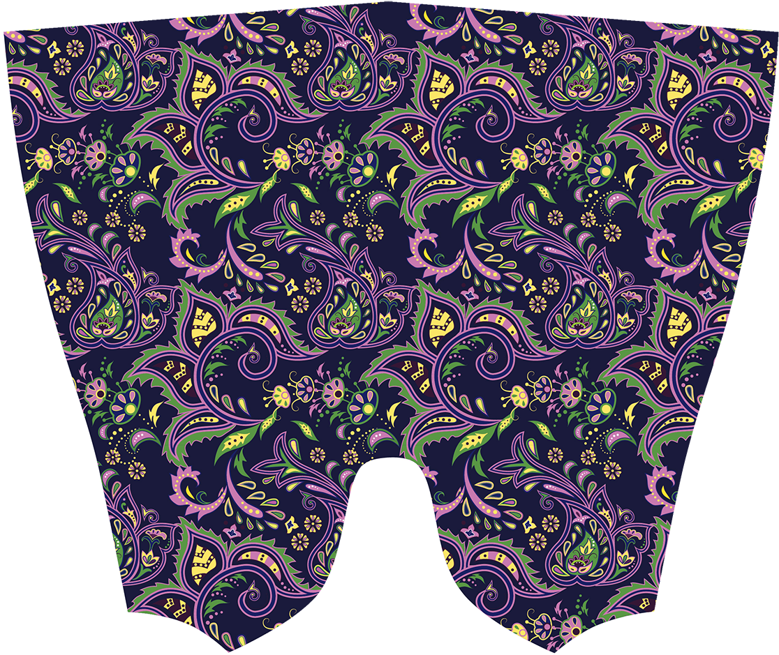 Purple Paisley - Totto Lonchera Tsum Tsum Independientes 95 (1200x1200), Png Download