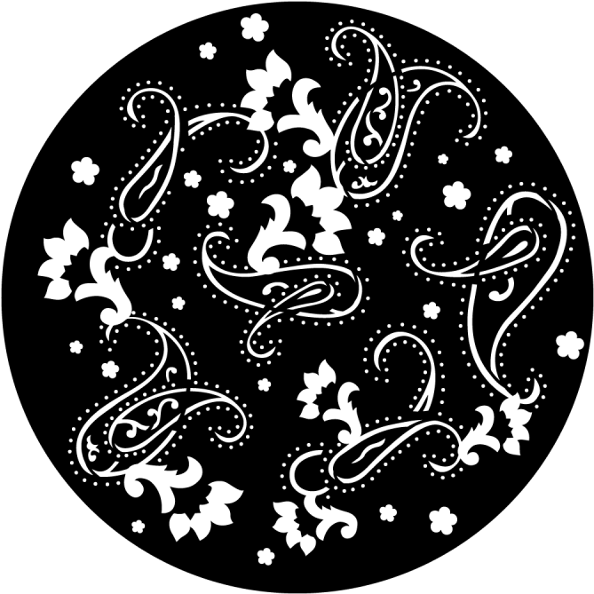 Paisley Print Breakup - Apollo Paisley Print Breakupsteel Gobo Ms-2099 (800x800), Png Download