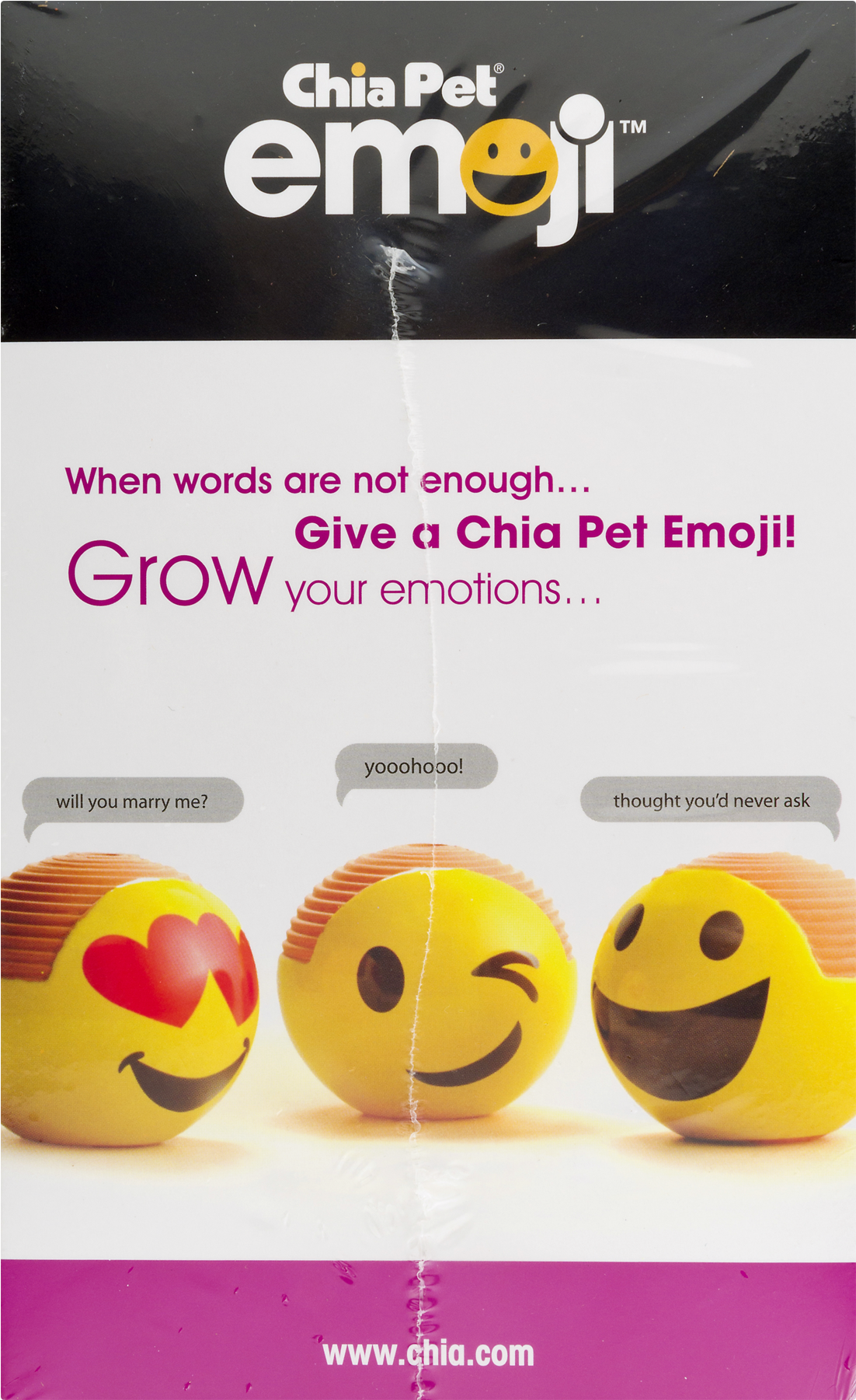 Chia Pet Emoji Heart Eyes Handmade Decorative Planter, (1800x1800), Png Download